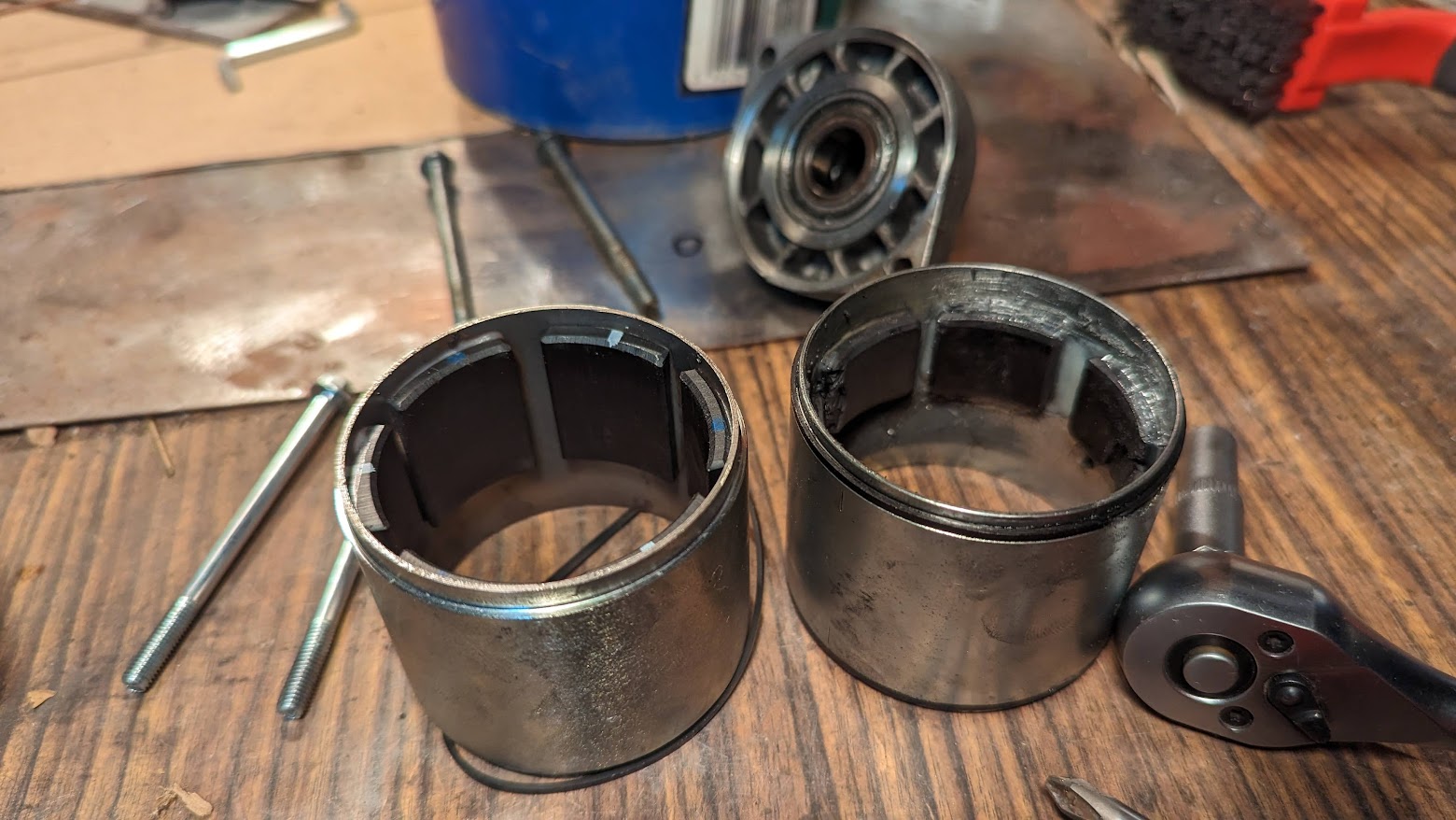 Left: new, Right: old